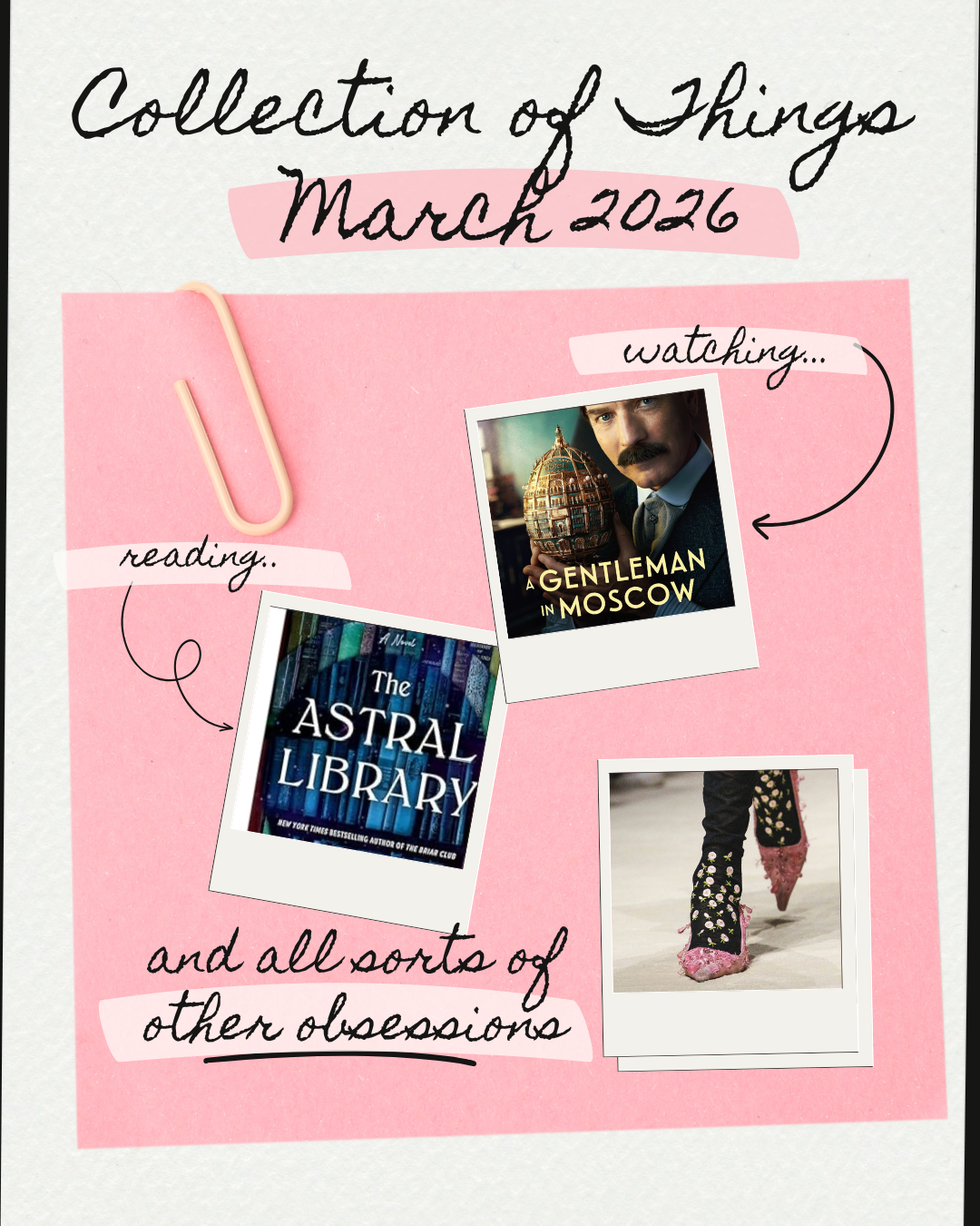 Collection of ‘Things’ from March 2026