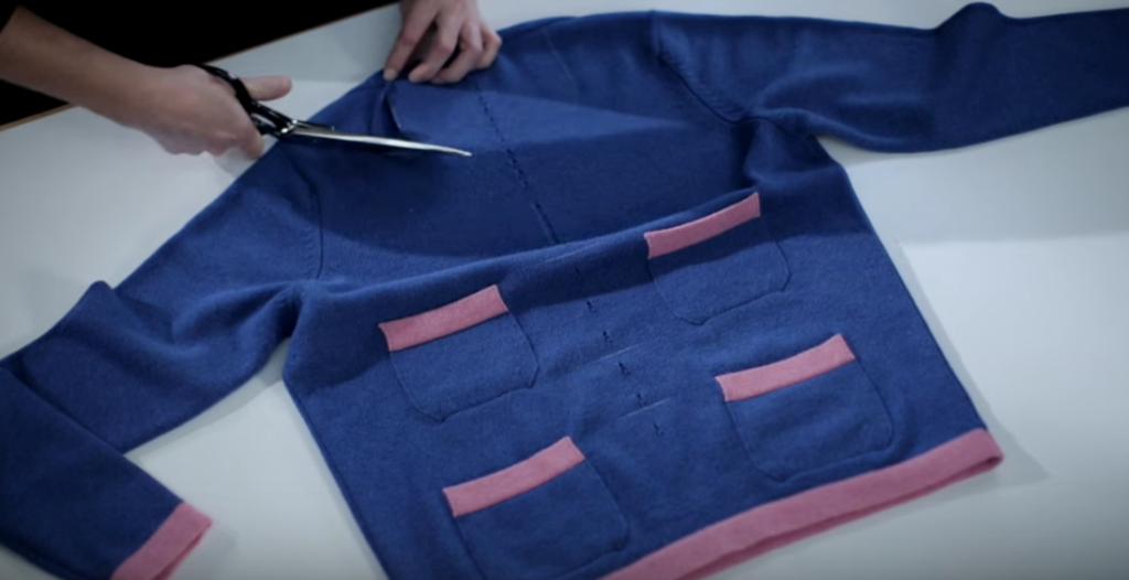 The making of a Chanel Sweater