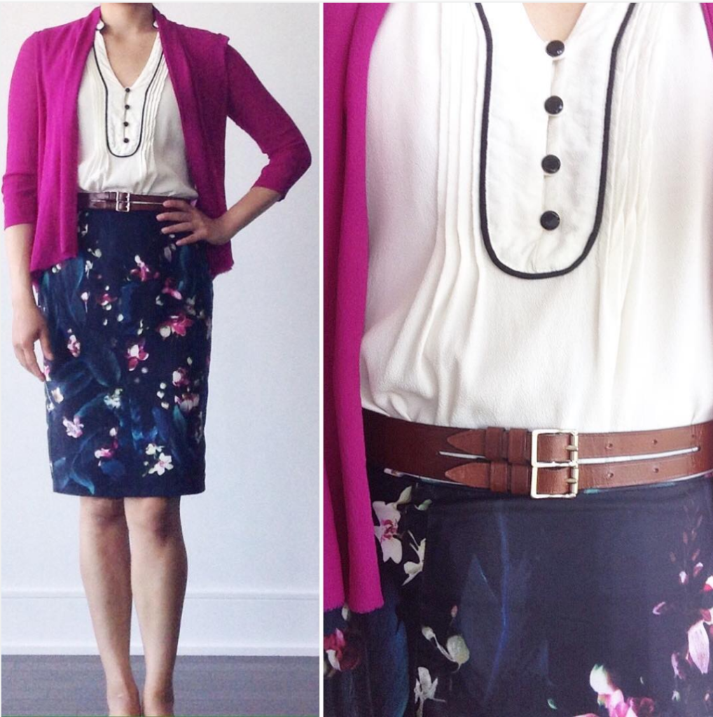 Will I ever fit back into my old, smaller clothes again? A wardrobe dilemma.