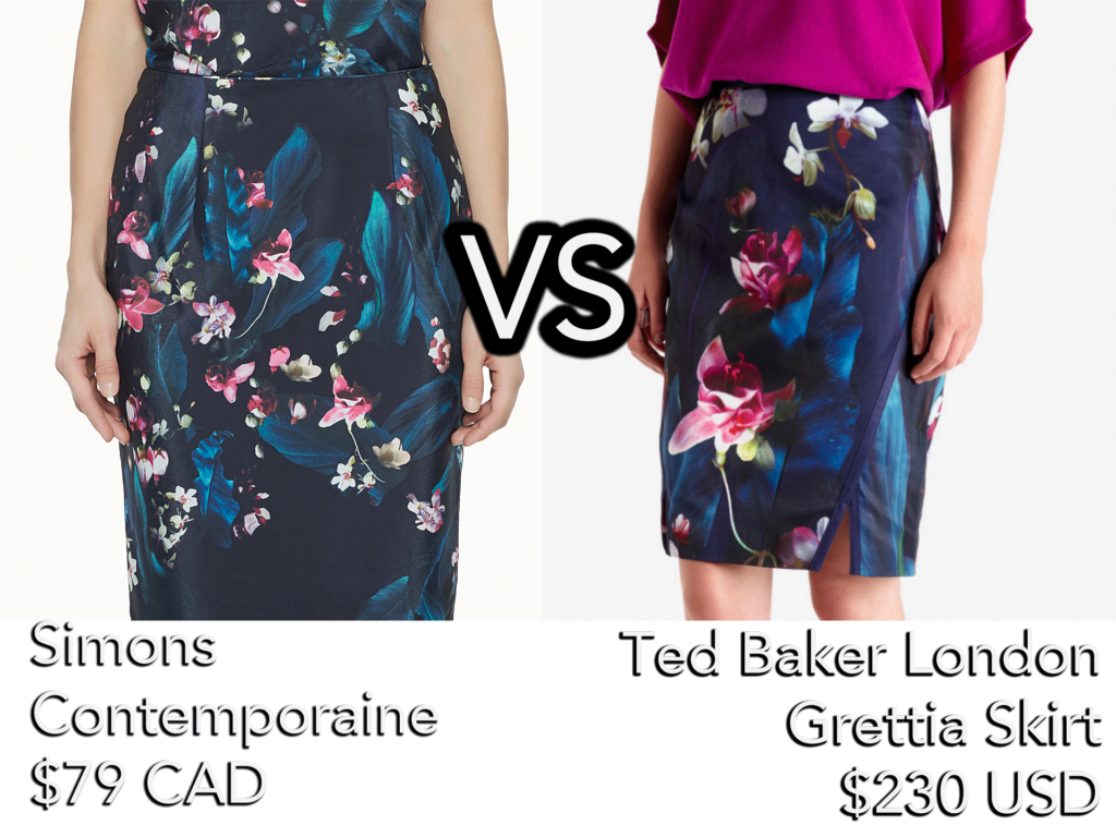 Style Spy: Ted Baker Lookalike Fuchsia Floral Midnight Orchid Print